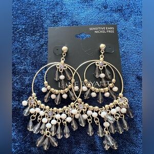 Lane Bryant Gold and Silver Dangle Earrings